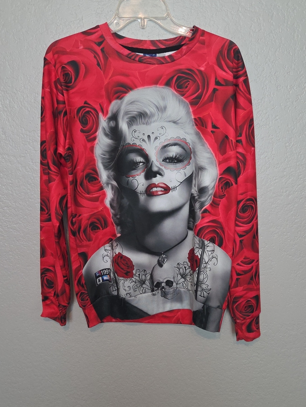1991 Inc Marilyn Monroe Day of the Dead Long Sleeve